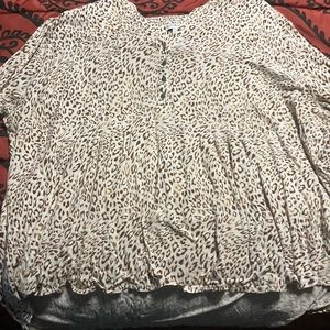 Leopard spotted shirt